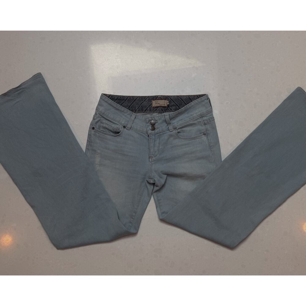 Paige Premium Denim Light Wash flare jeans